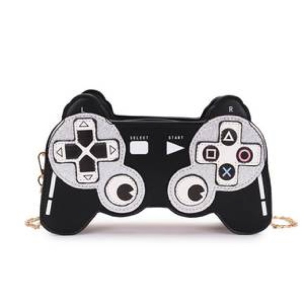 Game-On Remote Controller Crossbody Mini Mess. Bag